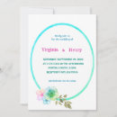 Search for pastel floral wedding invitations Delicate