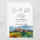 Search for tuscany save the dates Italy skyline