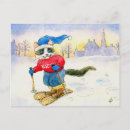 Search for snowshoing postcards Kitten