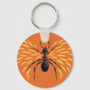 Search for ants key rings Illustration