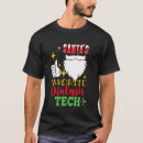 Search for dialysis tech tshirts Santa