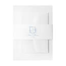 Search for dusty blue invitation belly bands Traditional