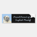 Search for mastiff bumper stickers English