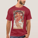 Search for alphonse mucha tshirts Vintage