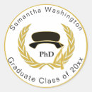 Search for doctoral degree stickers Graduation