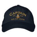 Search for embroidered hats Captain