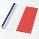 Search for paris wrapping paper Red