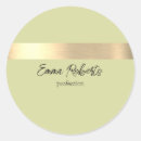 Search for gold and green stickers Chic