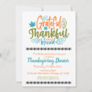 Search for thankful grateful blessed invitations Give thanks