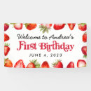 Search for strawberry banners Red