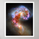 Search for antennae posters Hubble