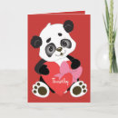 Search for red panda valentines day cards Boyfriend