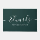Search for dark green doormats Elegant
