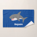 Search for shark bath towels Great white shark