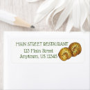 Search for italian food return address labels Chef
