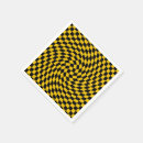 Search for yellow napkins Chequered
