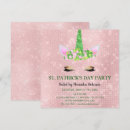 Search for st patricks day invitations Green