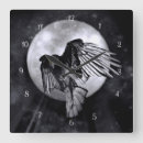 Search for gothic crow clocks Raven