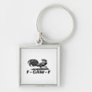 Search for wordplay key rings F caw f