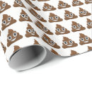 Search for poop emoji wrapping paper Funny