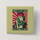 Search for crazy cat lady badges Kamala
