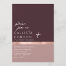 Search for dusty rose and burgundy wedding invitations Typography