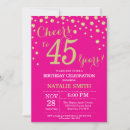 Search for 45th birthday invitations Adult birthday party