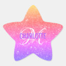Search for colourful glitters stickers Girly