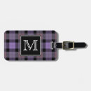 Search for plaid luggage tags Check
