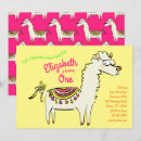 Search for llama 1st birthday invitations Party