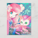 Search for kawaii girl postcards Cute