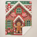 Search for gingerbread man blankets Red