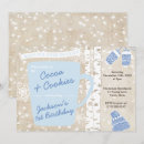 Search for hot cocoa party invitations Rustic