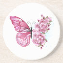 Search for japanese cherry blossom coasters Pink