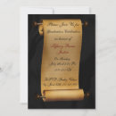 Search for scroll invitations High school