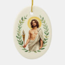 Search for catholic saints christmas tree decorations Religious