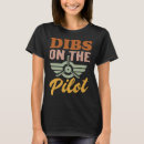 Search for pilot wife tshirts Flight