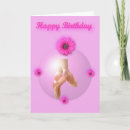 Search for toes birthday cards Ballerina