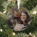 Search for just engaged christmas tree decorations Couple