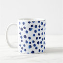 Search for watercolor polka dots mugs Blue