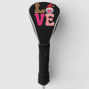 Search for red heart golf head covers Valentines