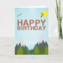 Search for mountains birthday cards Happy