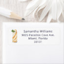Search for cocktail return address labels Modern