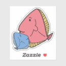 Search for yellow fish stickers Cute