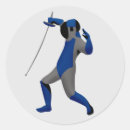 Search for fencer stickers Sport
