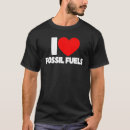 Search for fossil fuels tshirts Heart