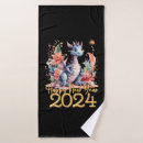 Search for new year bath towels Dragon
