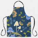 Search for cartoon flower aprons Blue