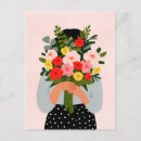 Search for flower group postcards Darling valentine