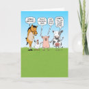 Search for funny animals anniversary cards Pig